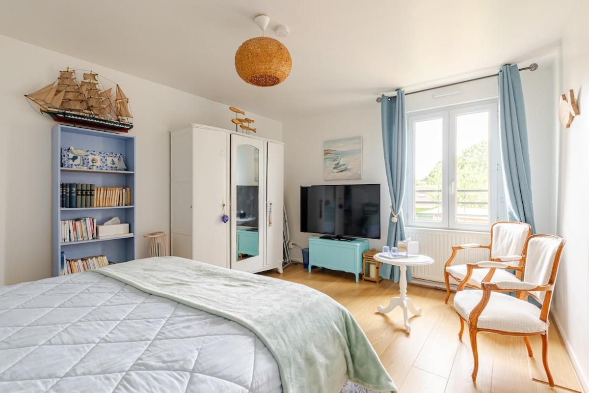 Gite 8 Personnes -4 Chambres-Parking Prive-Jardin-Rouen Est-Belbeuf ภายนอก รูปภาพ
