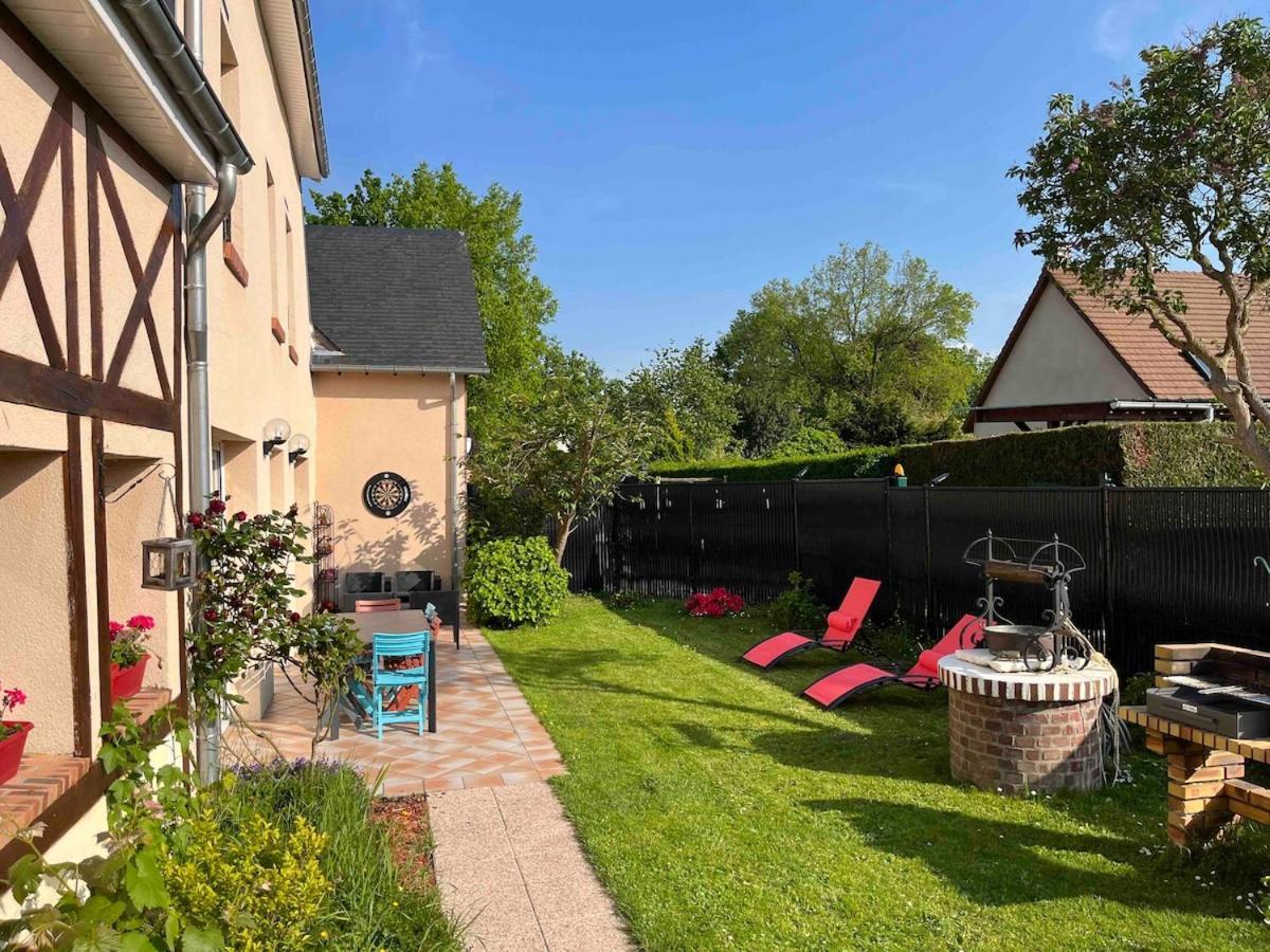 Gite 8 Personnes -4 Chambres-Parking Prive-Jardin-Rouen Est-Belbeuf ภายนอก รูปภาพ