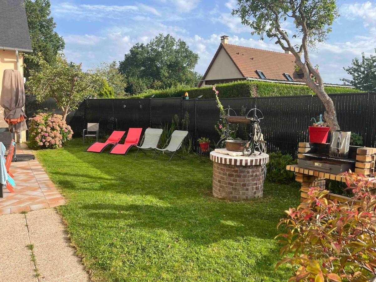 Gite 8 Personnes -4 Chambres-Parking Prive-Jardin-Rouen Est-Belbeuf ภายนอก รูปภาพ